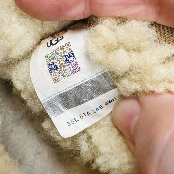 UGG Classic Ultra Mini Boot for Women’s Size US 9 Chestnut Natural Materials - Picture 12 of 12